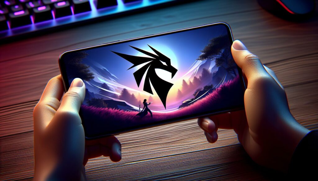 mobile gaming logo