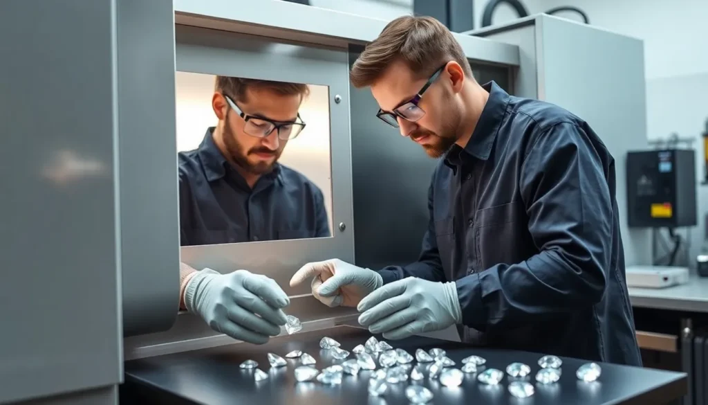 diamond cutting machine
